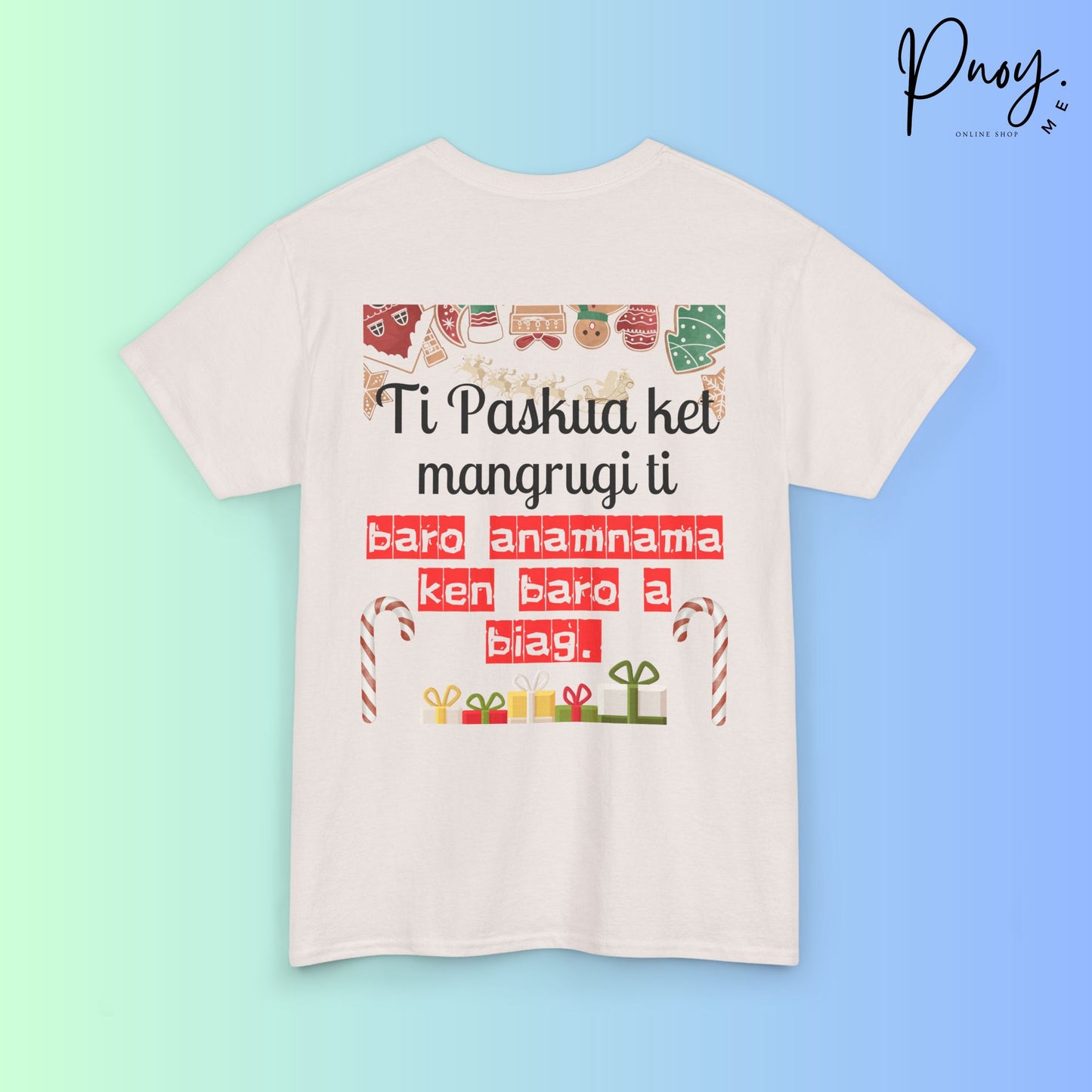 Ti Paskua ket mangrugiti bano anamnama ken baro a biag - Tshirt