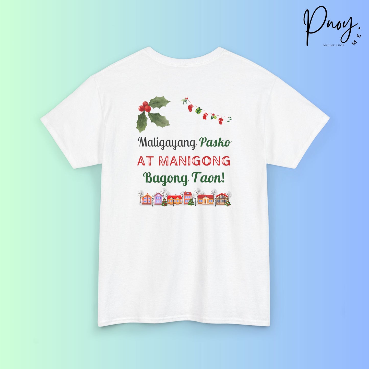 Maligayang Pasko at Manigong Bagong Taon - T-Shirt