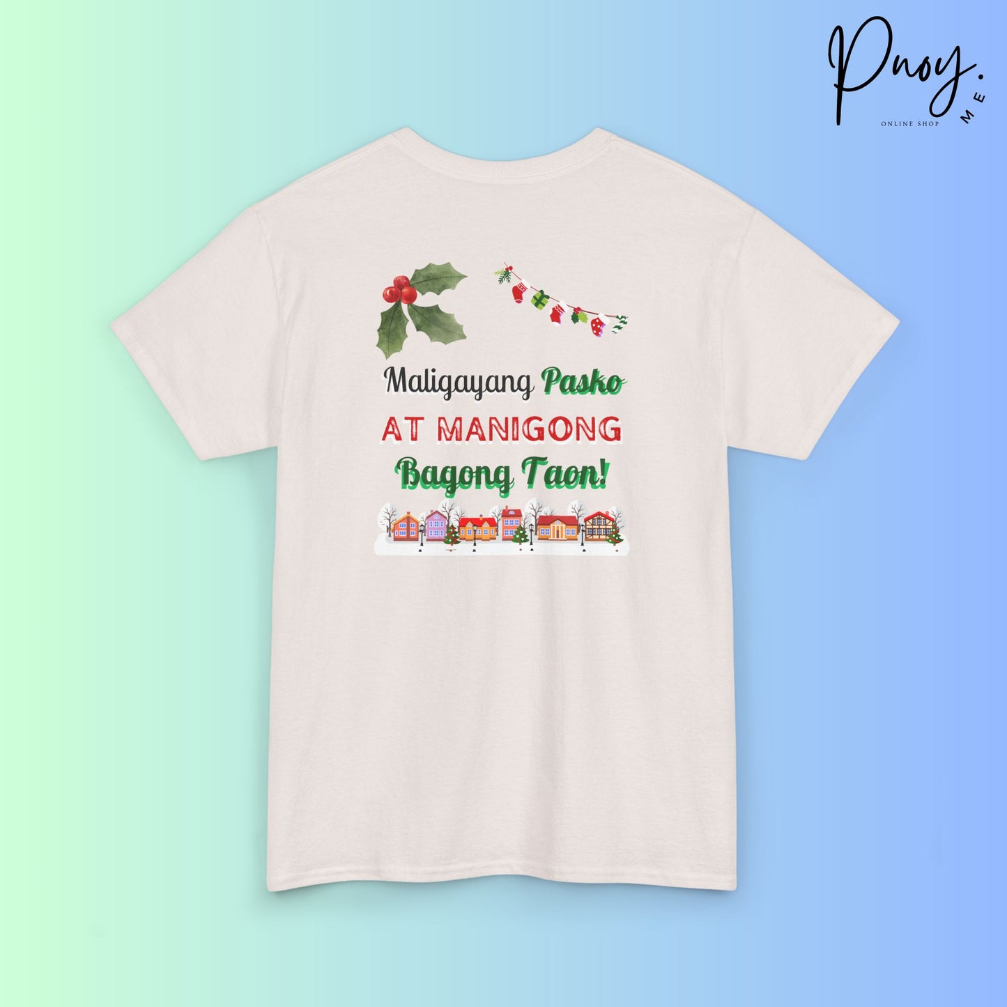 Maligayang Pasko at Manigong Bagong Taon - Unisex T-Shirt