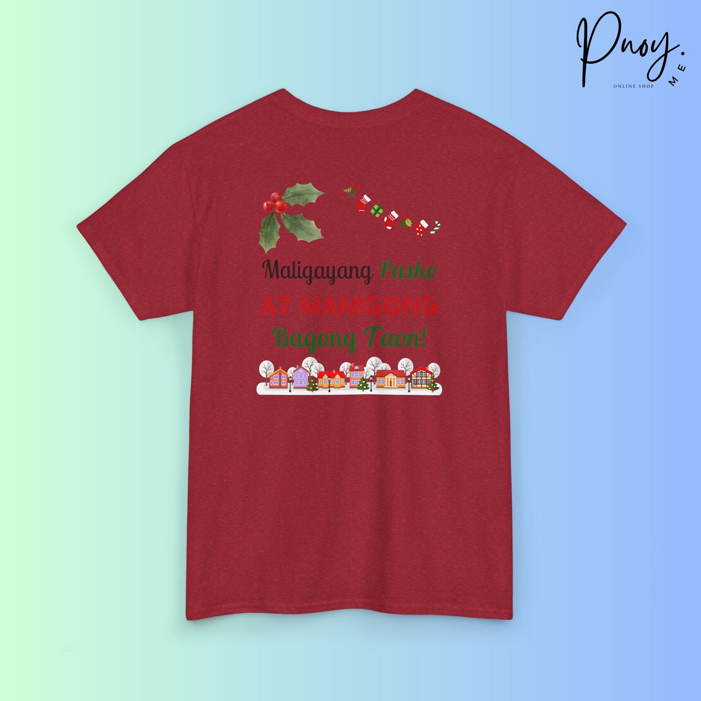 Maligayang Pasko at Manigong Bagong Taon - T-Shirt