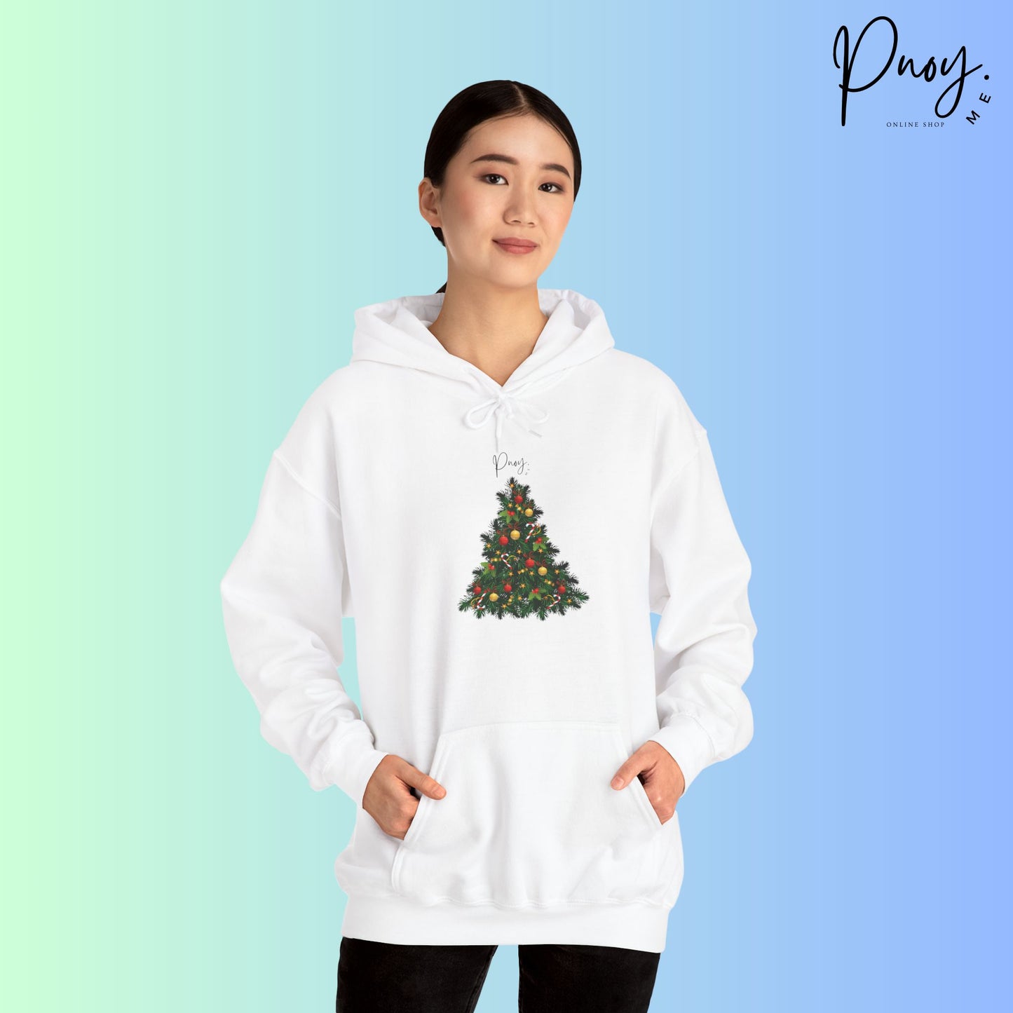 Merry Christmas and a Happy New Year - Hooded Sweatshirt