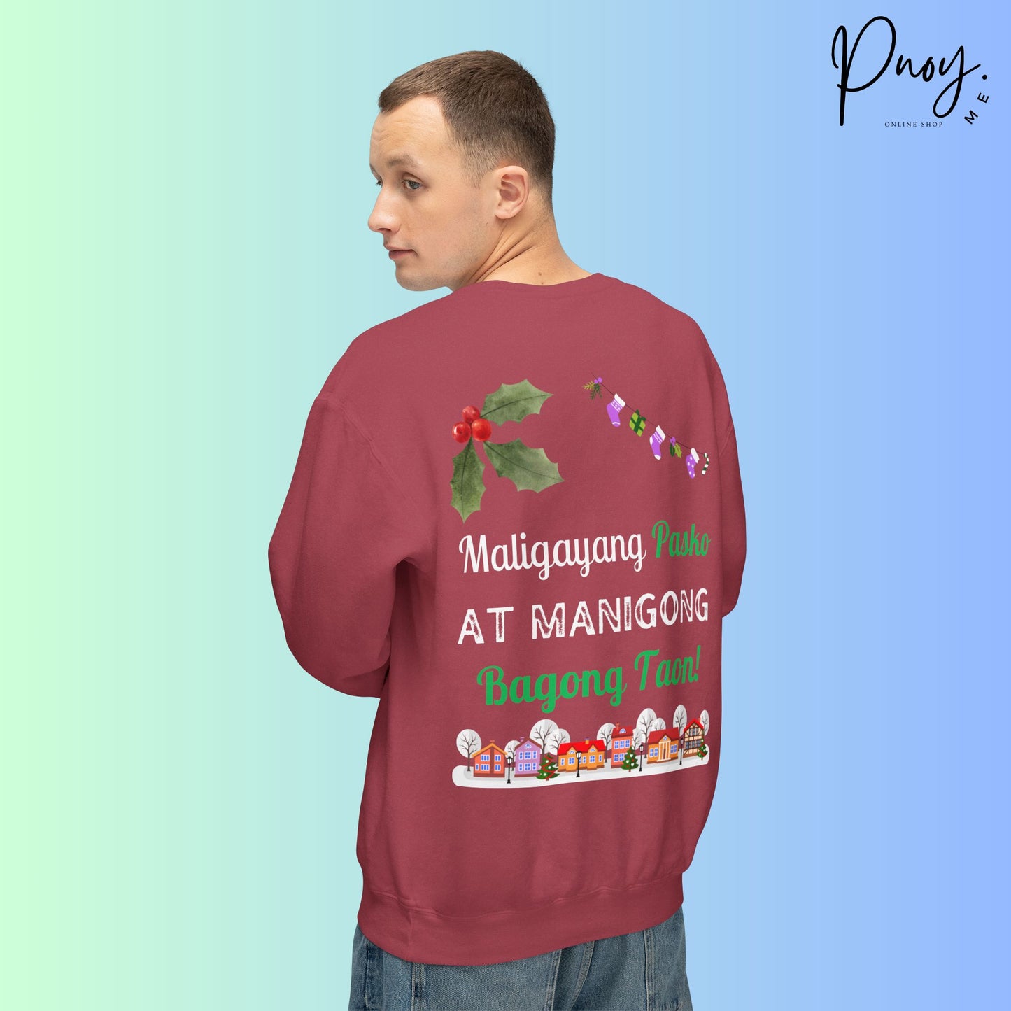 Maligayang Pasko at Manigong Bagong Taon- Sweatshirt