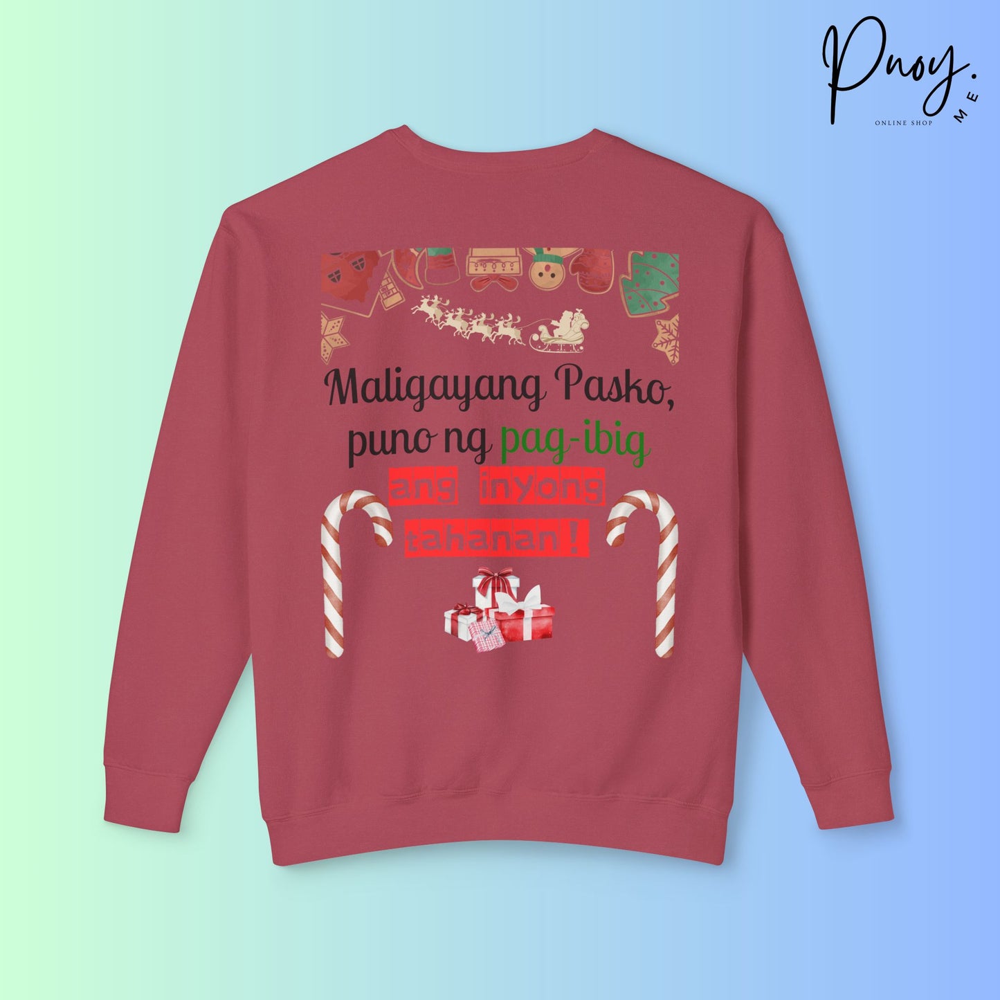 Maligayang Pasko, puno ng Pag-ibig ang inyong tahanan- Sweatshirt