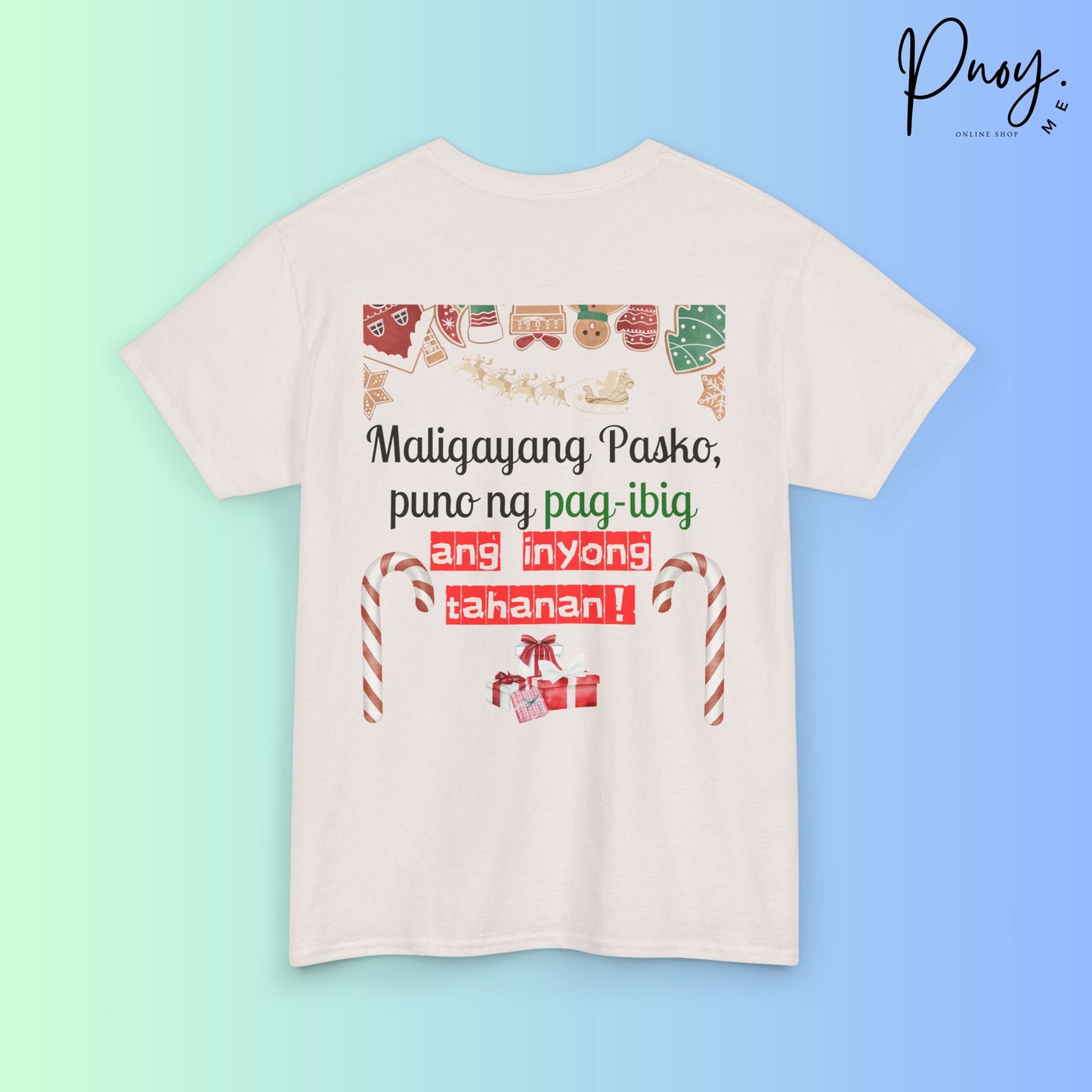 Copy of Maayong Pasko ug Malipayong bag-ong tuig - Tshirt