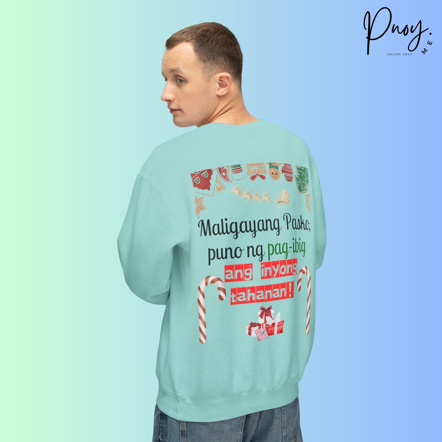 Maligayang Pasko, puno ng Pag-ibig ang inyong tahanan- Sweatshirt