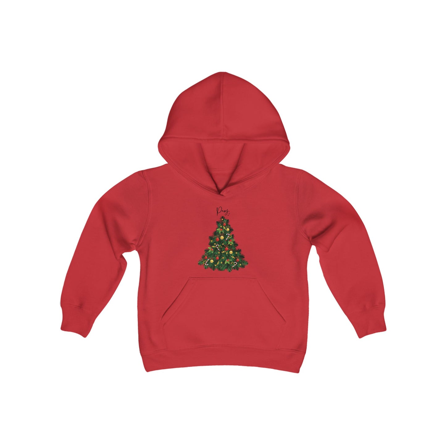 Merry Christmas and a Happy New Year - Kids Hooded Sweatshirt