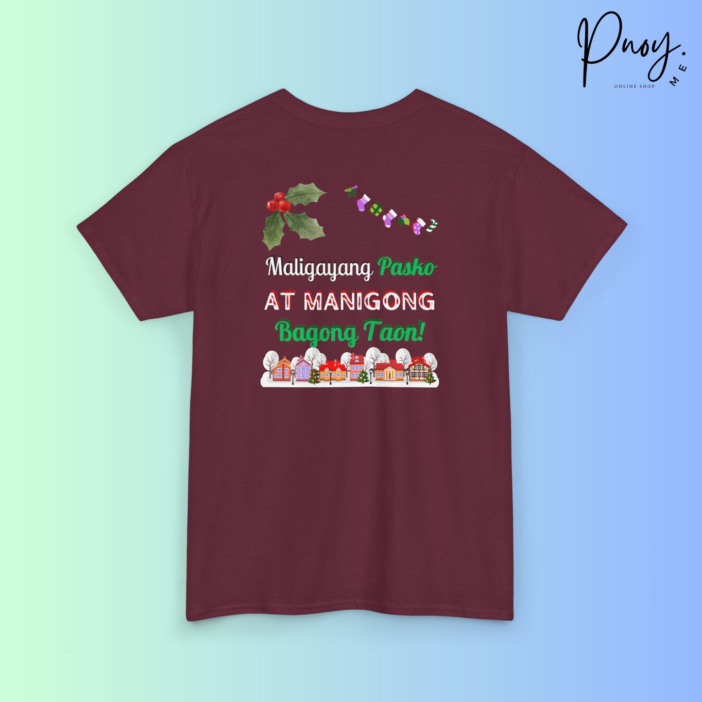 Maligayang Pasko at Manigong Bagong Taon - Unisex T-Shirt