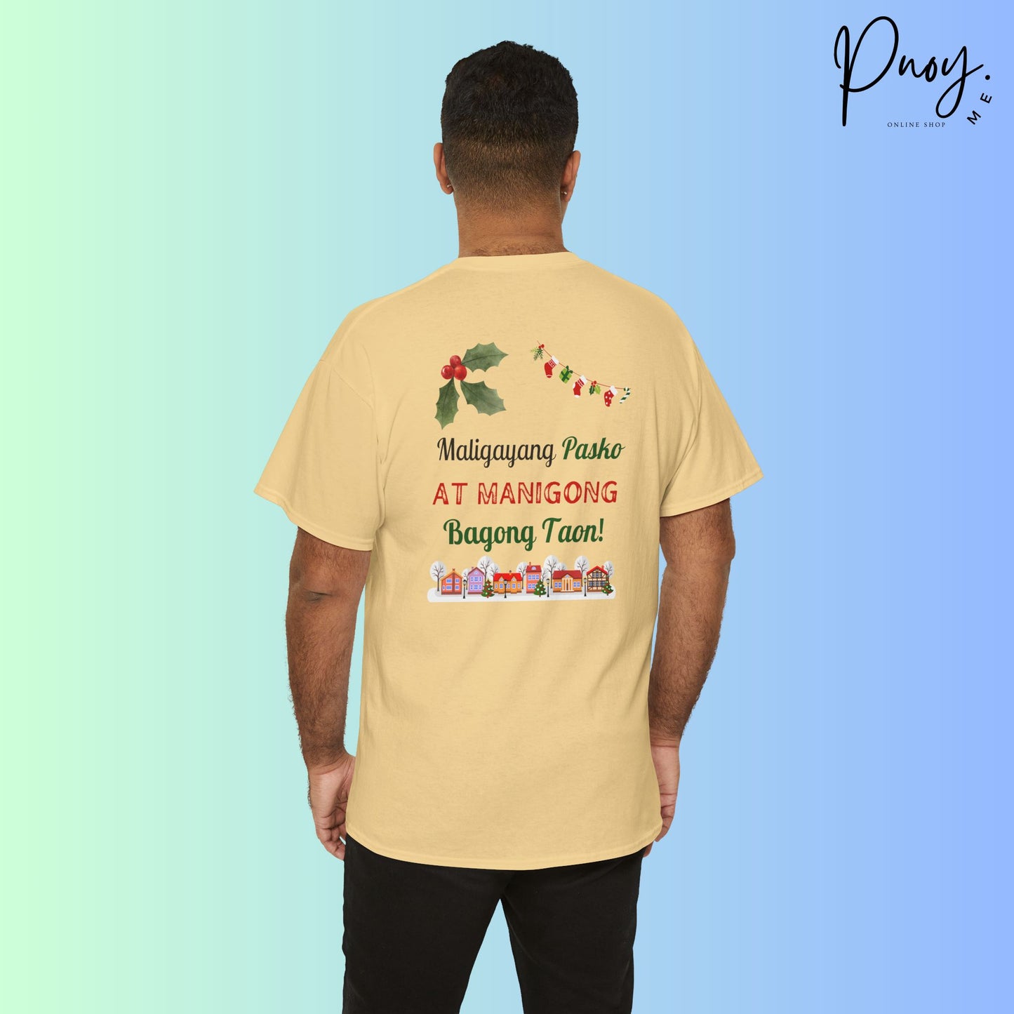 Maligayang Pasko at Manigong Bagong Taon - T-Shirt