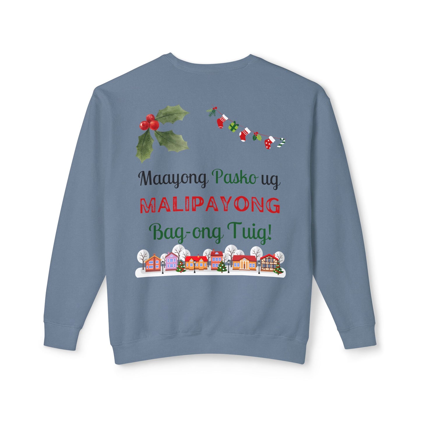 Maayong Pasko ug Malipayong Bag-ong Tuig - Sweatshirt