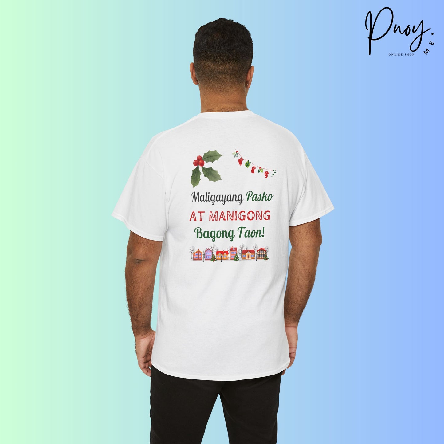 Maligayang Pasko at Manigong Bagong Taon - T-Shirt