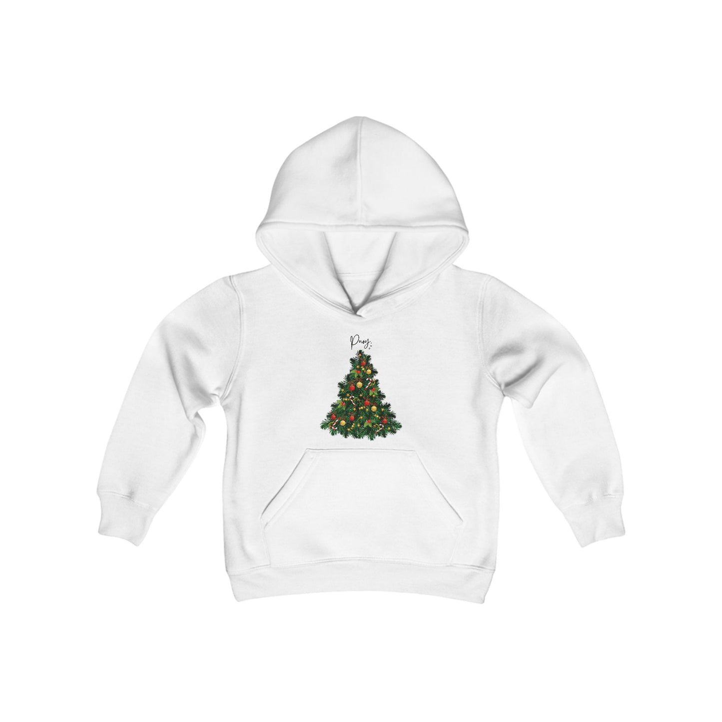 Merry Christmas and a Happy New Year - Kids Hooded Sweatshirt