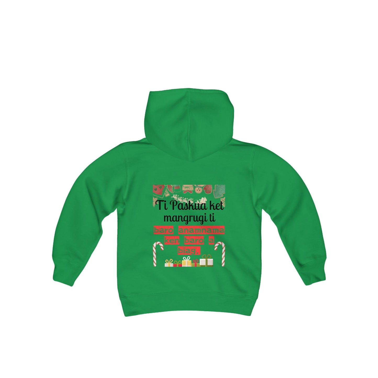 Ti Paskua ketmangrugi baro anamnama ken baro a biag - Kids Hooded Sweatshirt