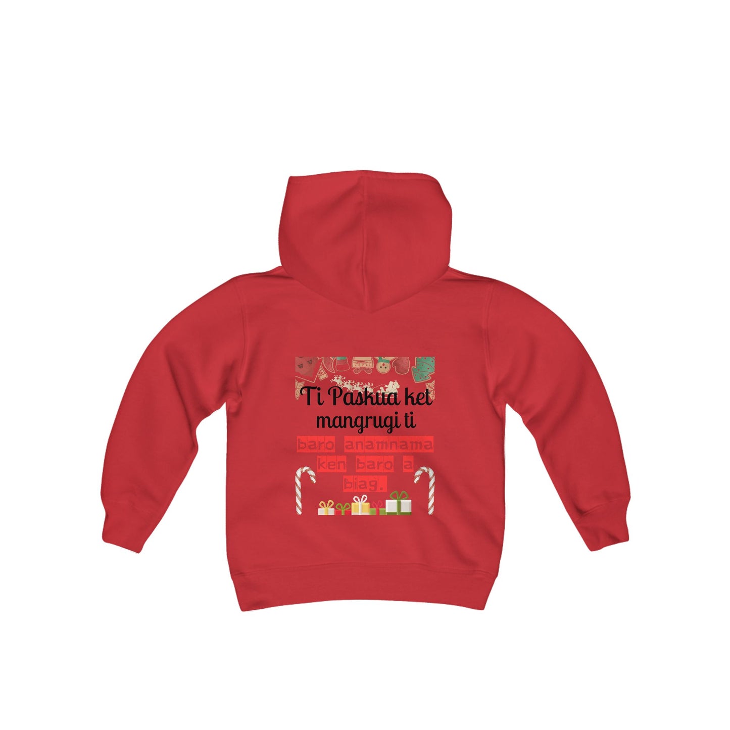 Ti Paskua ketmangrugi baro anamnama ken baro a biag - Kids Hooded Sweatshirt