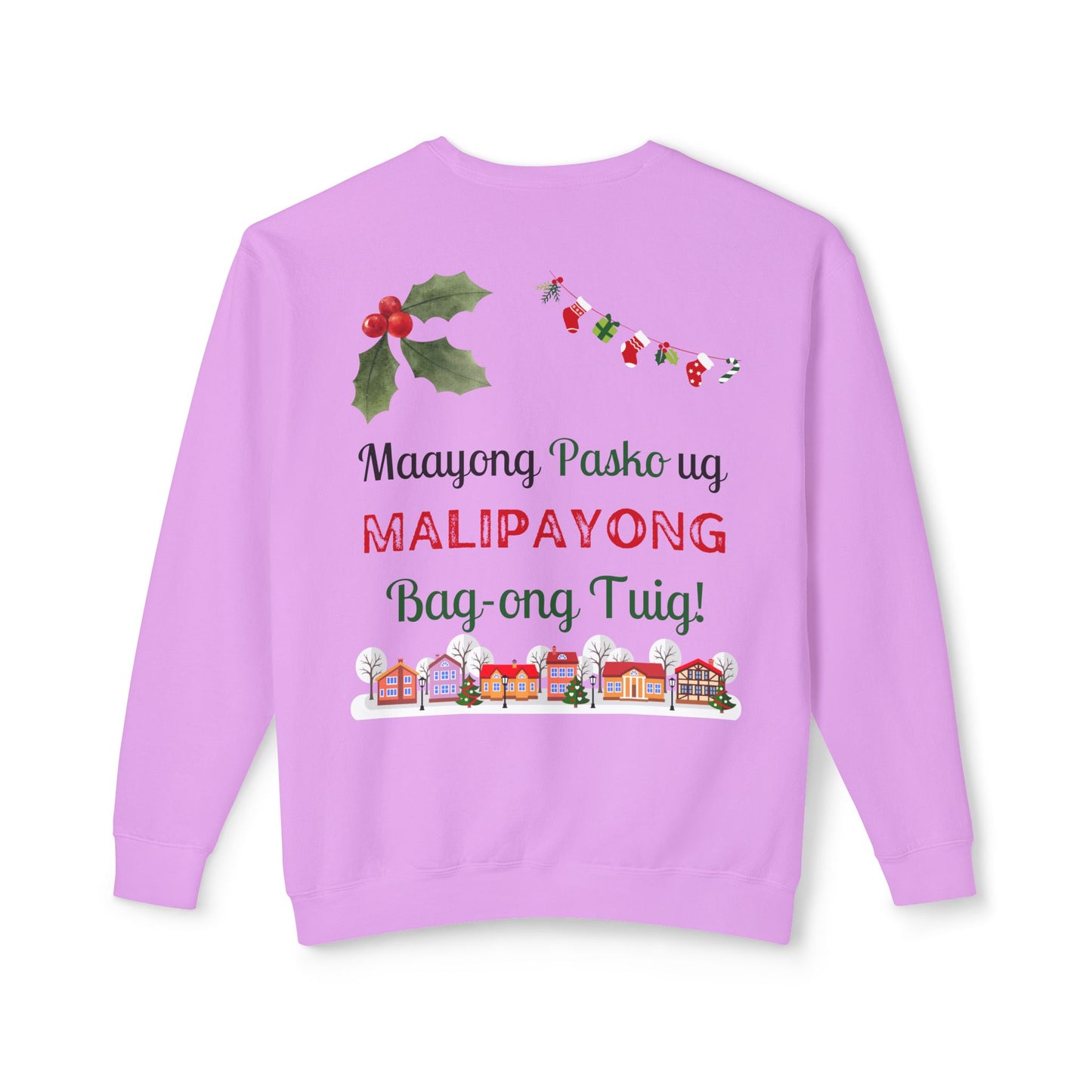 Maayong Pasko ug Malipayong Bag-ong Tuig - Sweatshirt