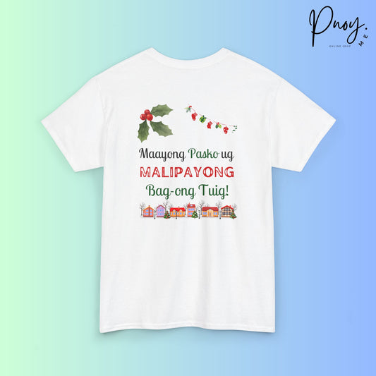 Maayong Pasko ug Malipayong bag-ong tuig - Tshirt