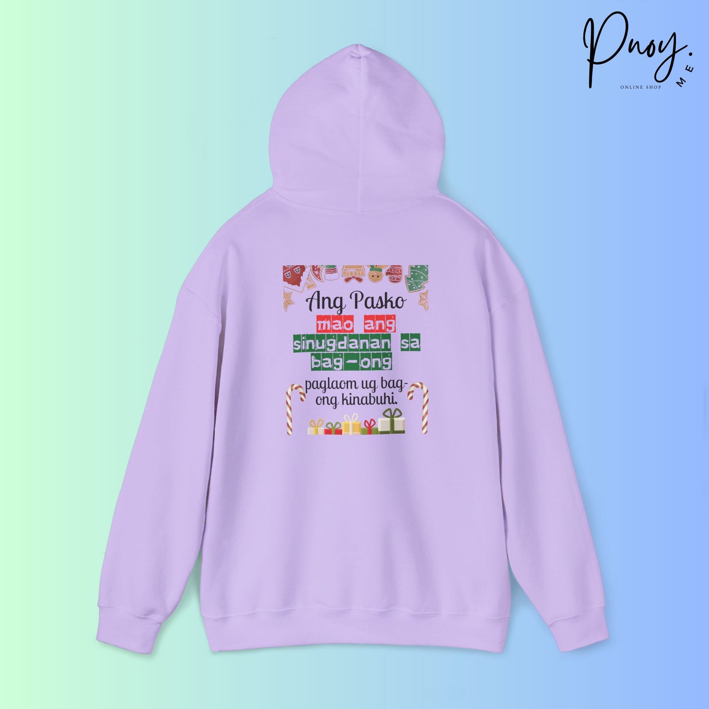 Ang Pasko mao ang sinugdanan sa bag-ong paglaom ug bag-ong kinabuhi - Hooded Sweatshirt