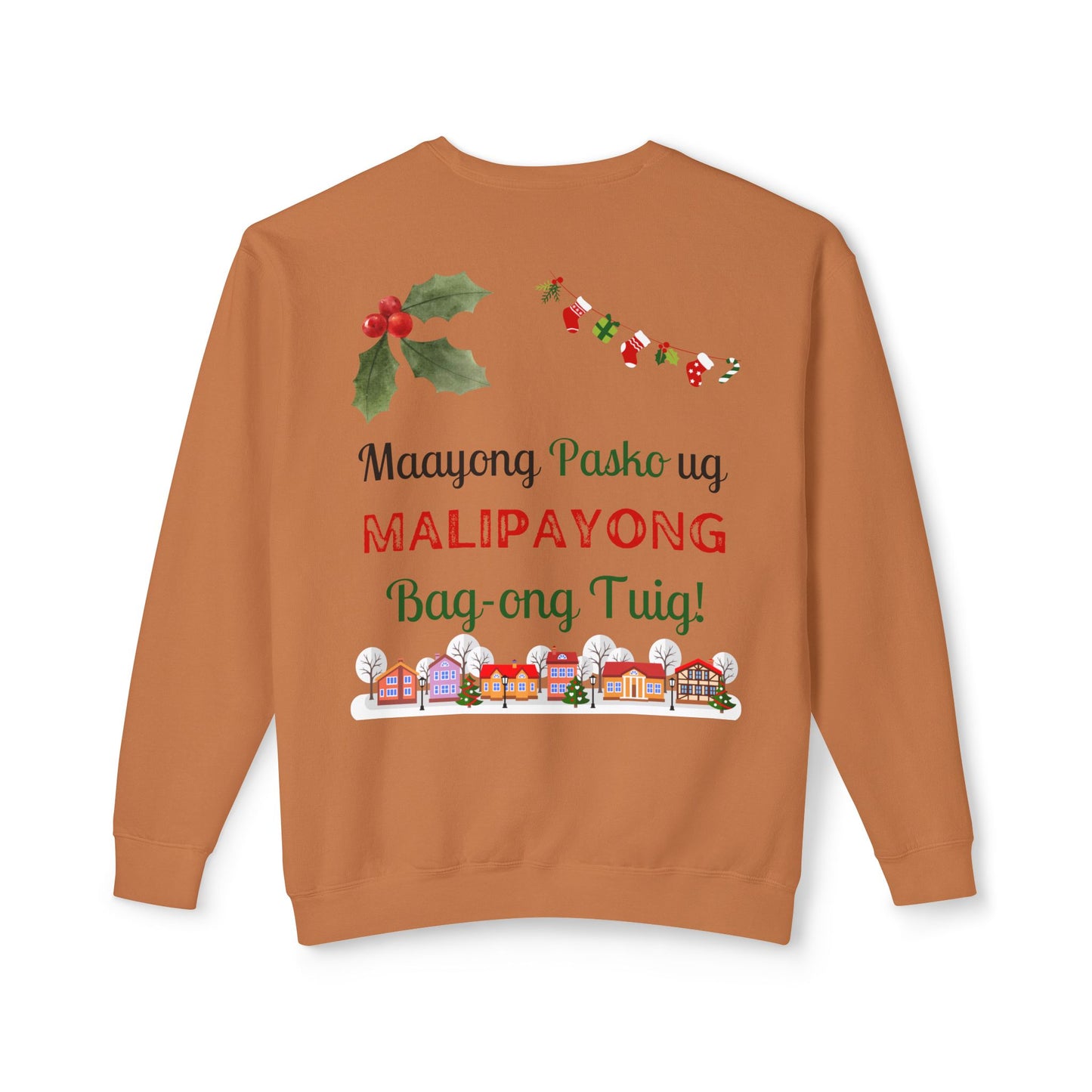 Maayong Pasko ug Malipayong Bag-ong Tuig - Sweatshirt