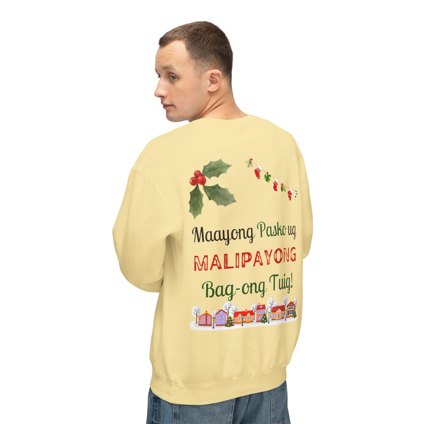 Maayong Pasko ug Malipayong Bag-ong Tuig - Sweatshirt