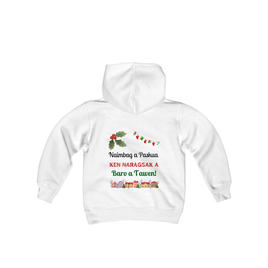 Naimbag a Paskua Ken Naragsak A Baro A Tawen - Kids Hooded Sweatshirt