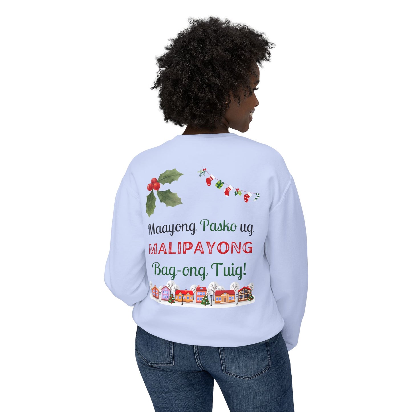 Maayong Pasko ug Malipayong Bag-ong Tuig - Sweatshirt