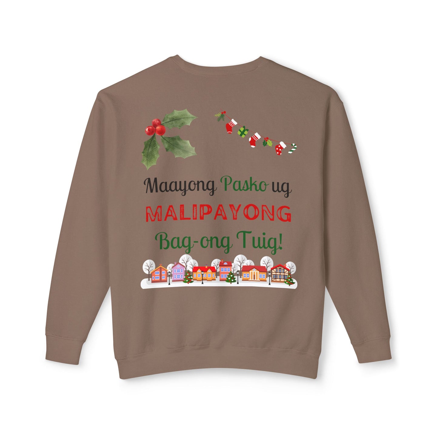 Maayong Pasko ug Malipayong Bag-ong Tuig - Sweatshirt