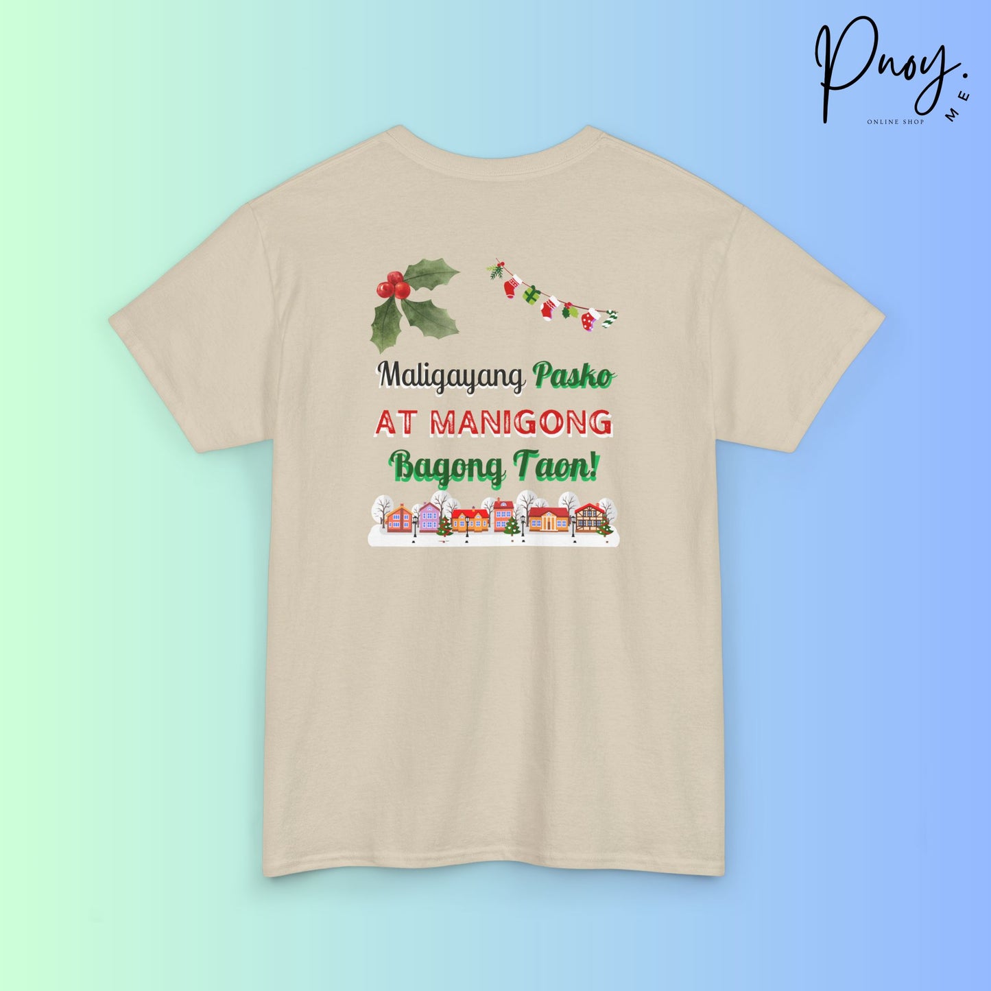 Maligayang Pasko at Manigong Bagong Taon - Unisex T-Shirt