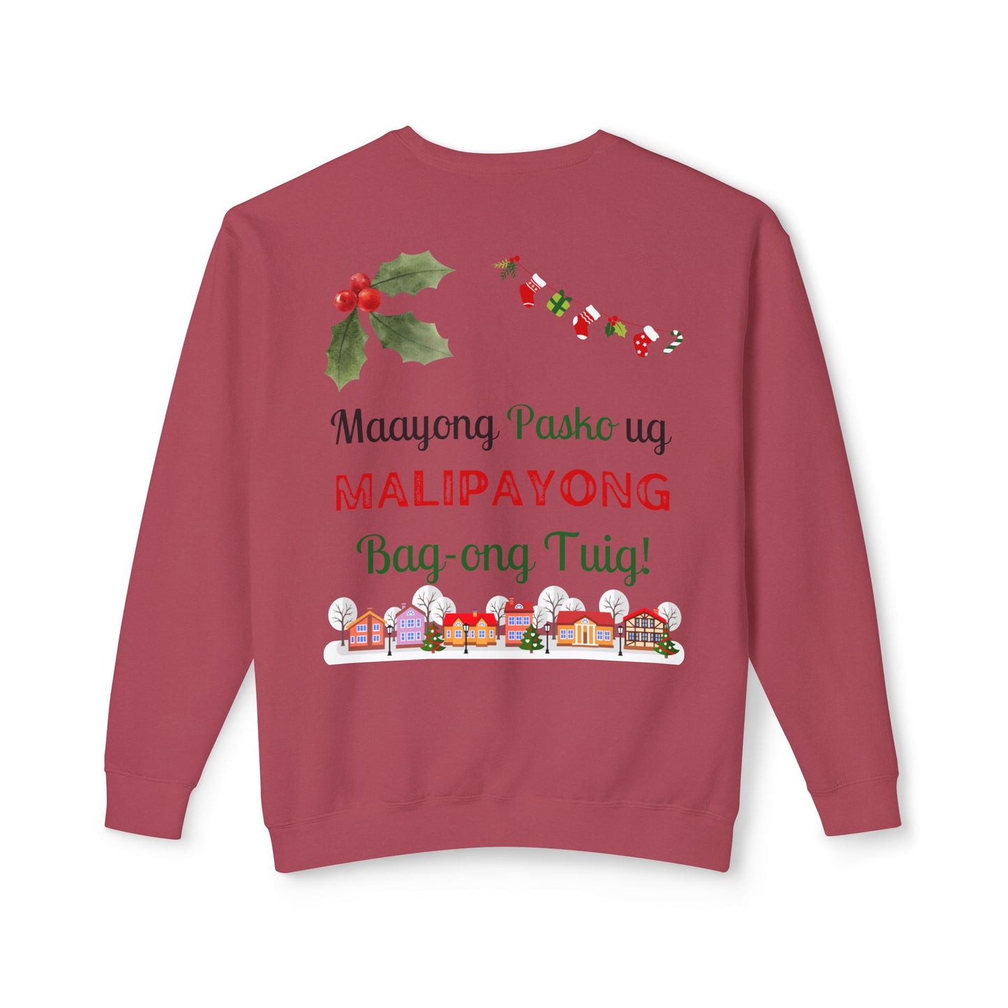 Maayong Pasko ug Malipayong Bag-ong Tuig - Sweatshirt