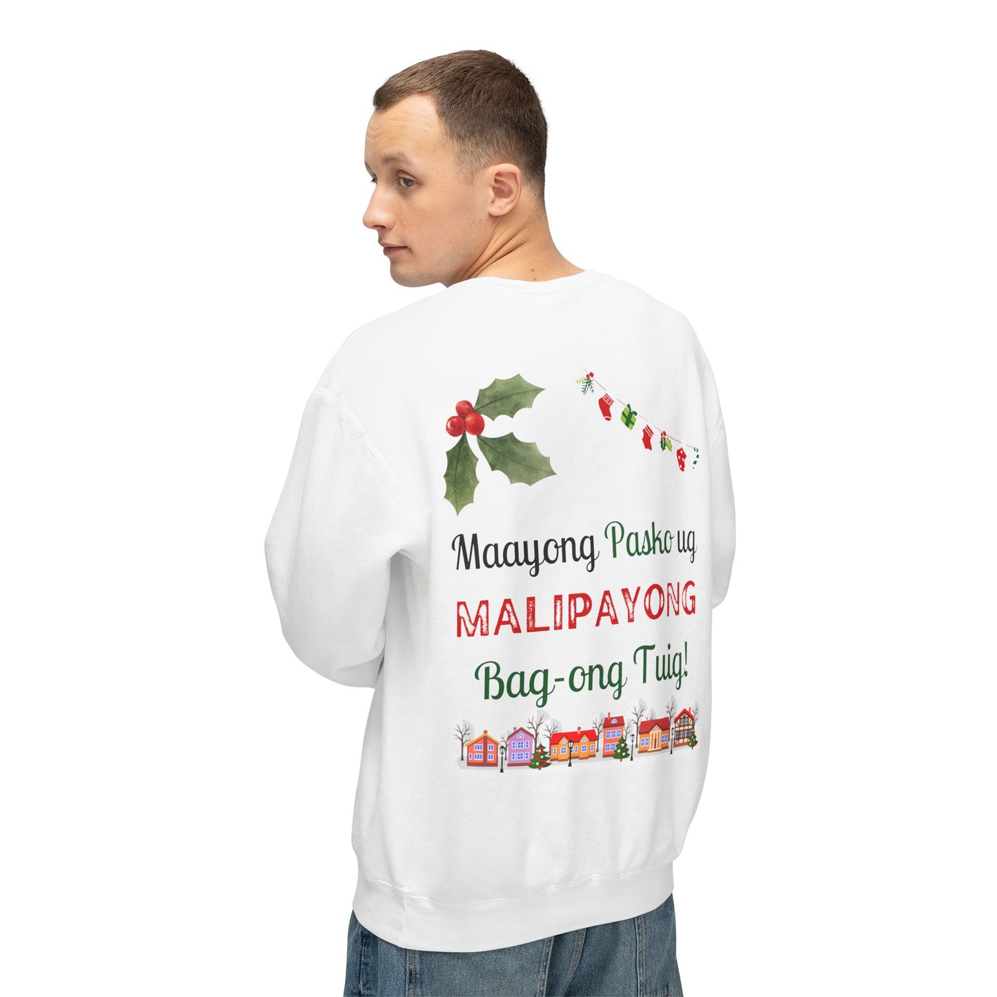 Maayong Pasko ug Malipayong Bag-ong Tuig - Sweatshirt