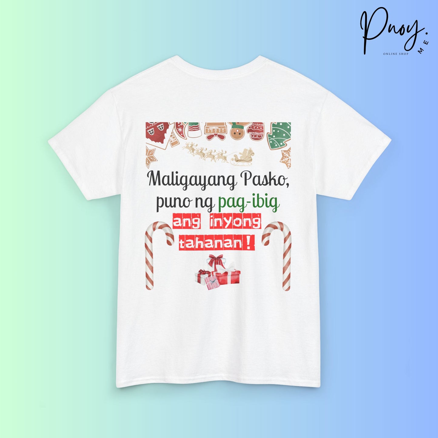 Copy of Maayong Pasko ug Malipayong bag-ong tuig - Tshirt