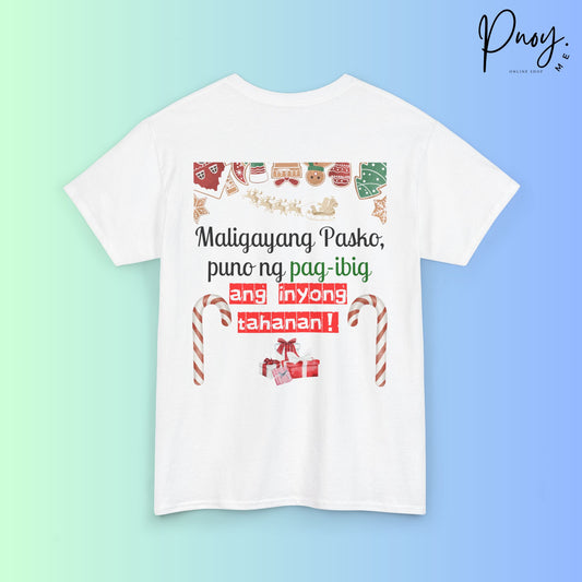 Copy of Maayong Pasko ug Malipayong bag-ong tuig - Tshirt