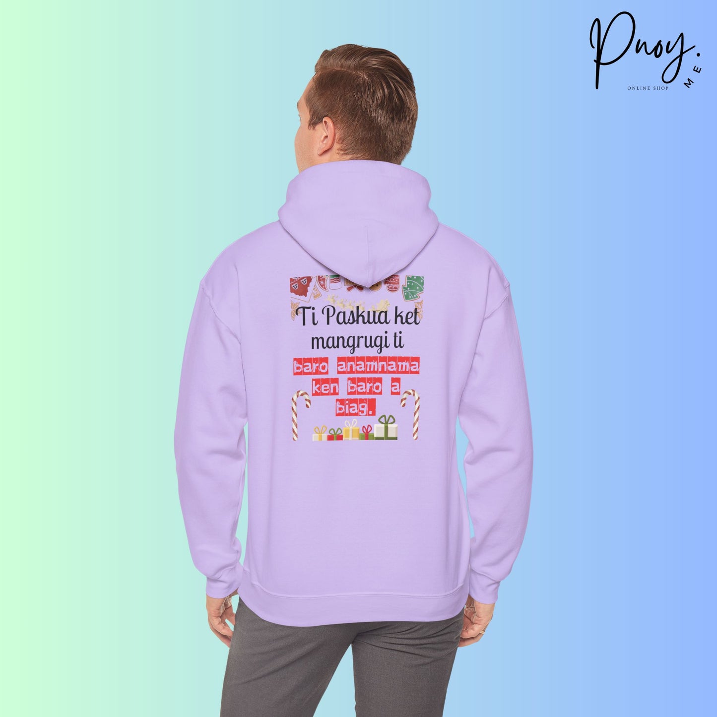 Ti Paskua ket manguri ti baro anamnama ken baro a biag  - Hooded Sweatshirt