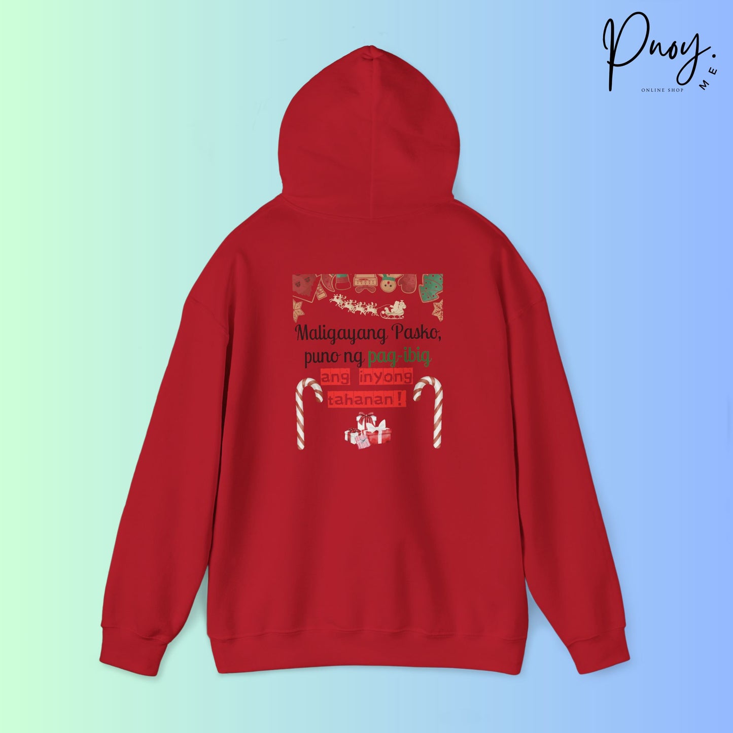 Maligayang Pasko, ouni ng pag-ibig ang inying tahanan - Hooded Sweatshirt