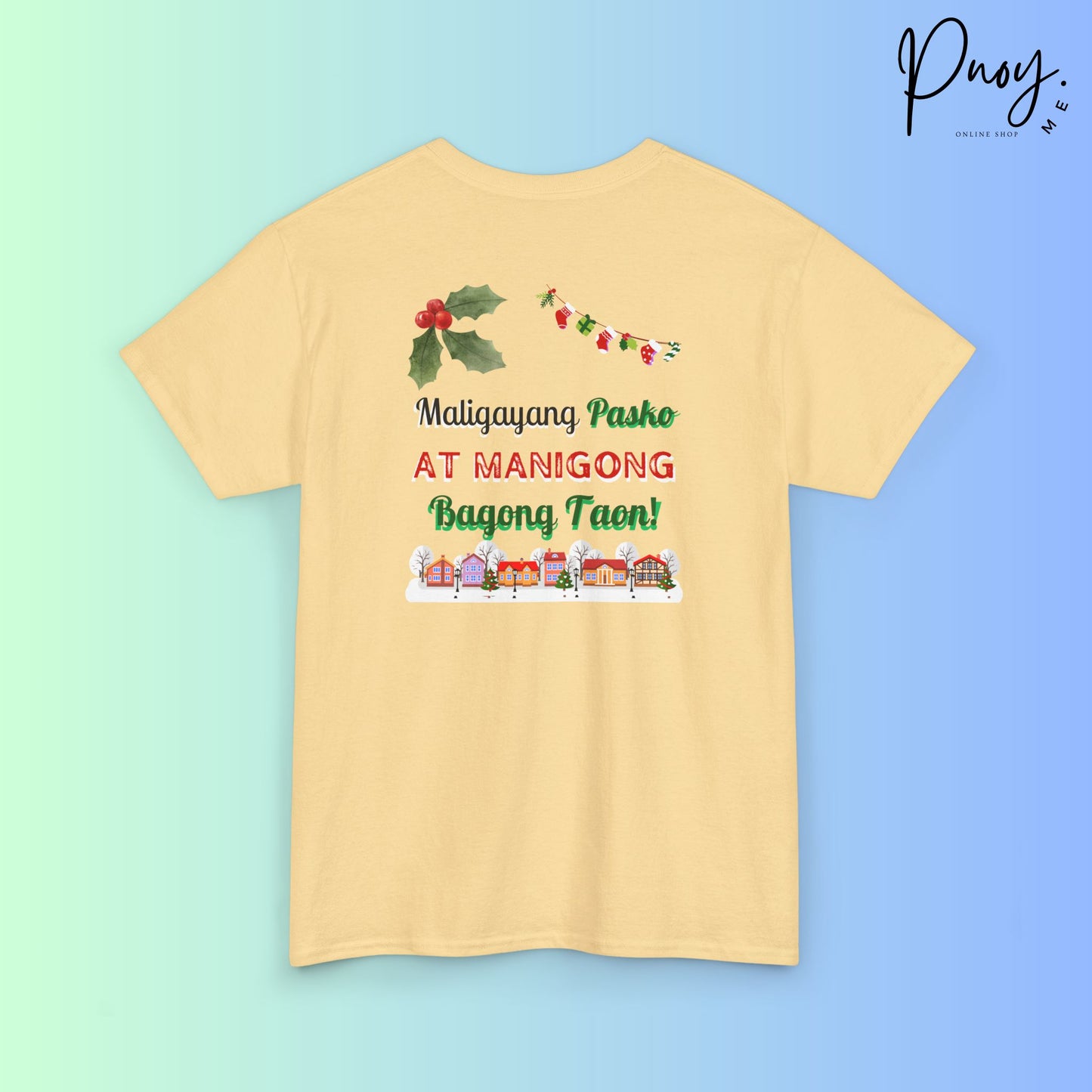 Maligayang Pasko at Manigong Bagong Taon - Unisex T-Shirt