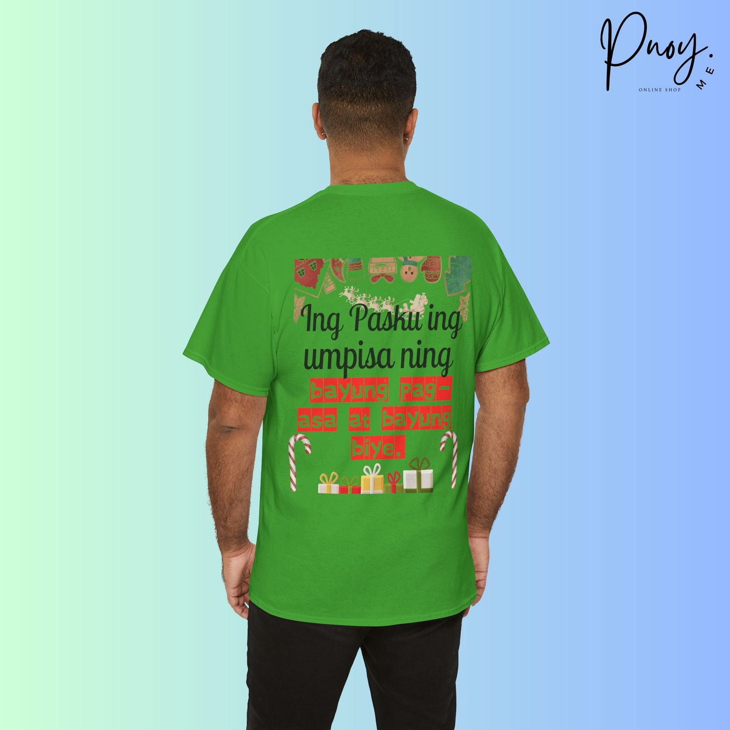 Ing Pasku ing umpisa ning bayung pag-asa at bayung biye - Tshirt